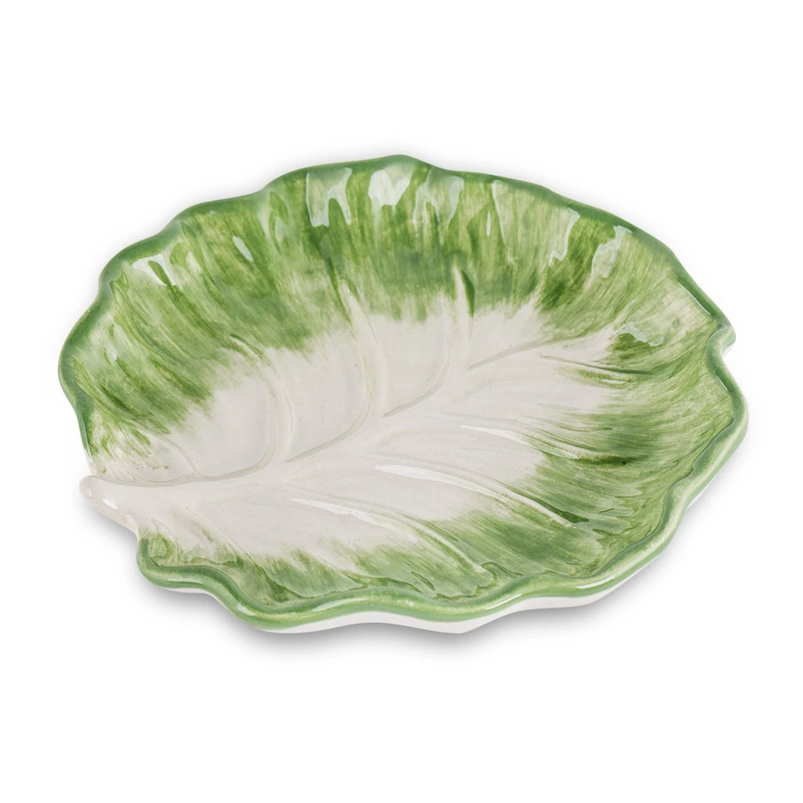 Тарелка десертная 3D  Certified Int Весенний сад Капустный лист 15 см, керамика