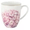 Кружка Anna Lafarg Emily Гортензия 400 мл, фарфор костяной, п/к