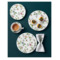 Тарелка закусочная Anna Lafarg Emily Provence 20,5 см, фарфор костяной