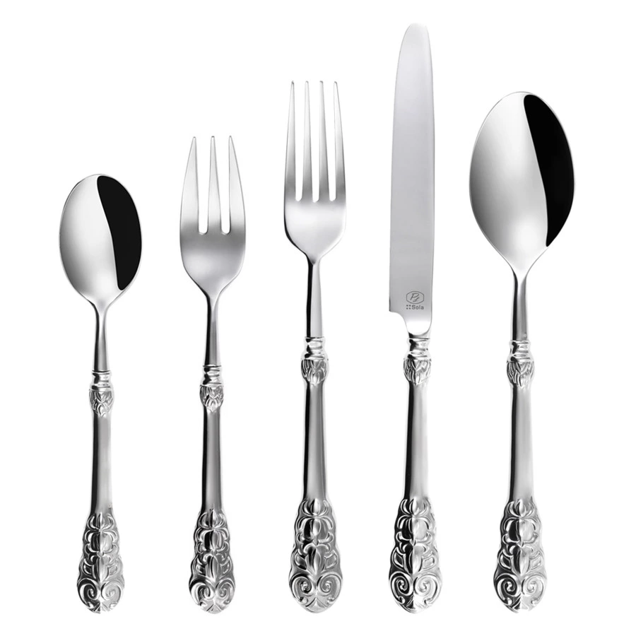 Набор столовых приборов Sola Bohemia на 6 персон 30 предметов, Сталь нержавеющая