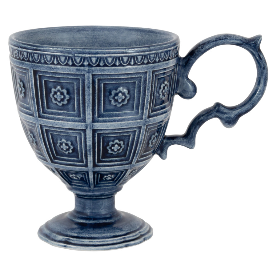 Кружка Matceramica Augusta 350 мл, керамика, синий кружка 350 мл millimi тропики керамика 4 дизайна
