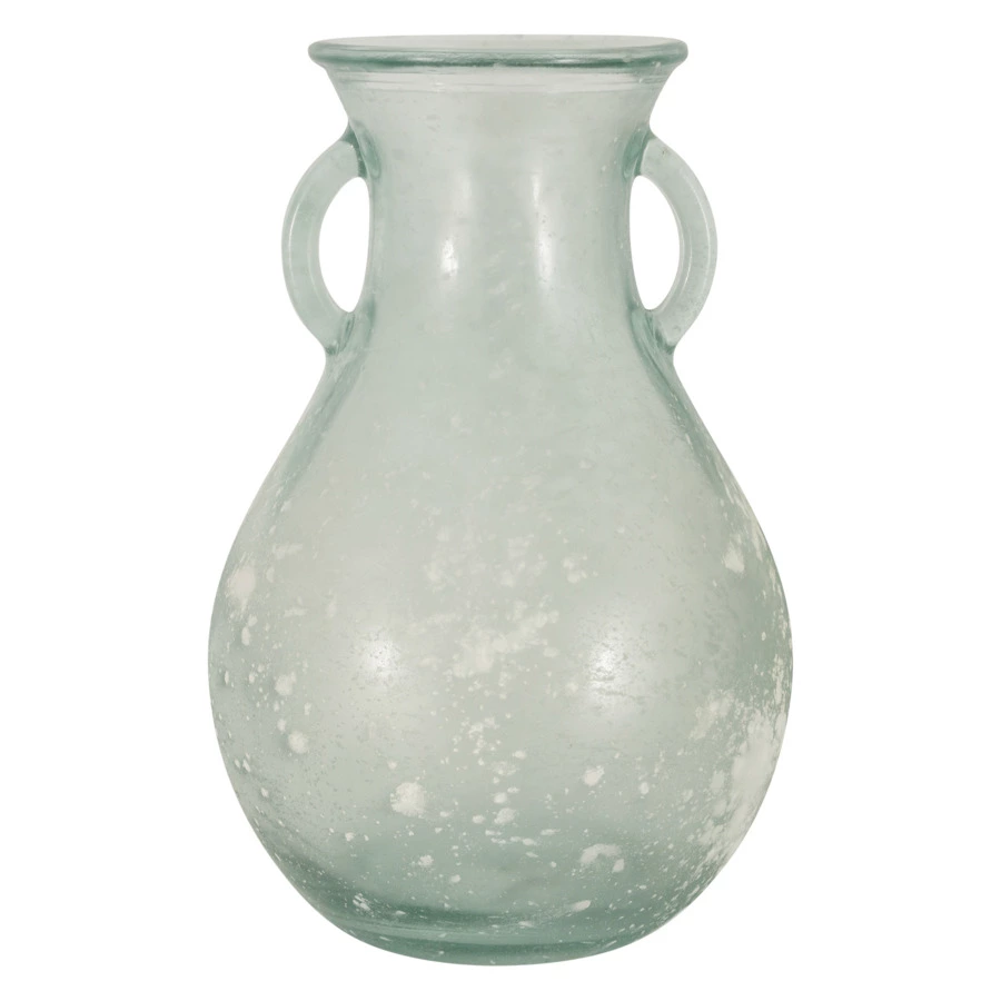 Ваза настольная San Miguel Antic 24 см, стекло, голубой