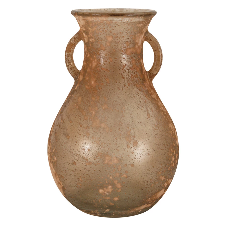 Ваза настольная San Miguel Antic 24 см, стекло, коричневый