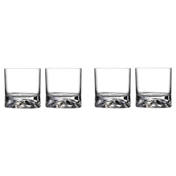 Набор стаканов для виски Nude Glass Клуб 250 мл, 4 шт, стекло хрустальное