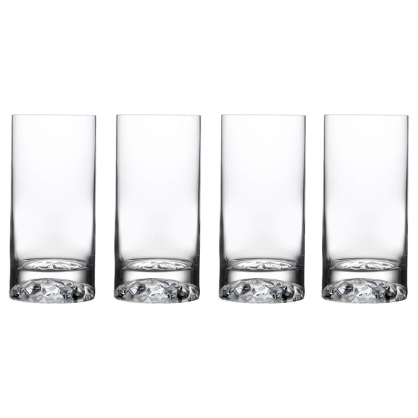 Набор стаканов для воды Nude Glass Клуб 420 мл, 4 шт, хрусталь