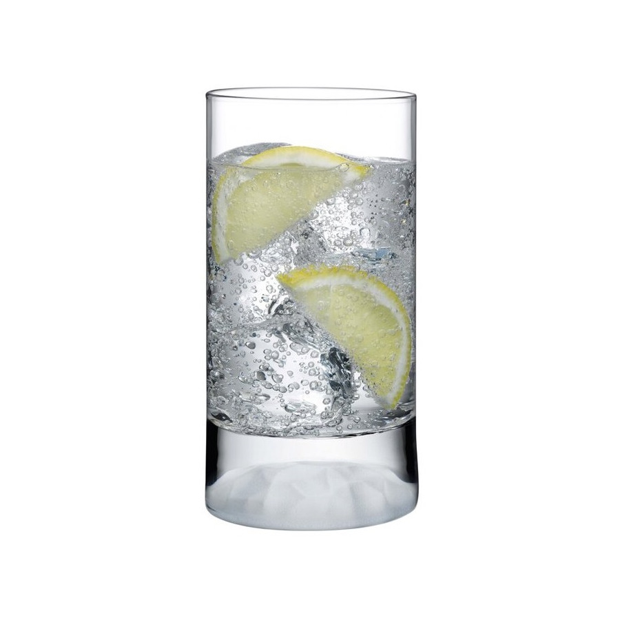 Набор стаканов для воды Nude Glass Клуб 420 мл, 4 шт, стекло хрустальное