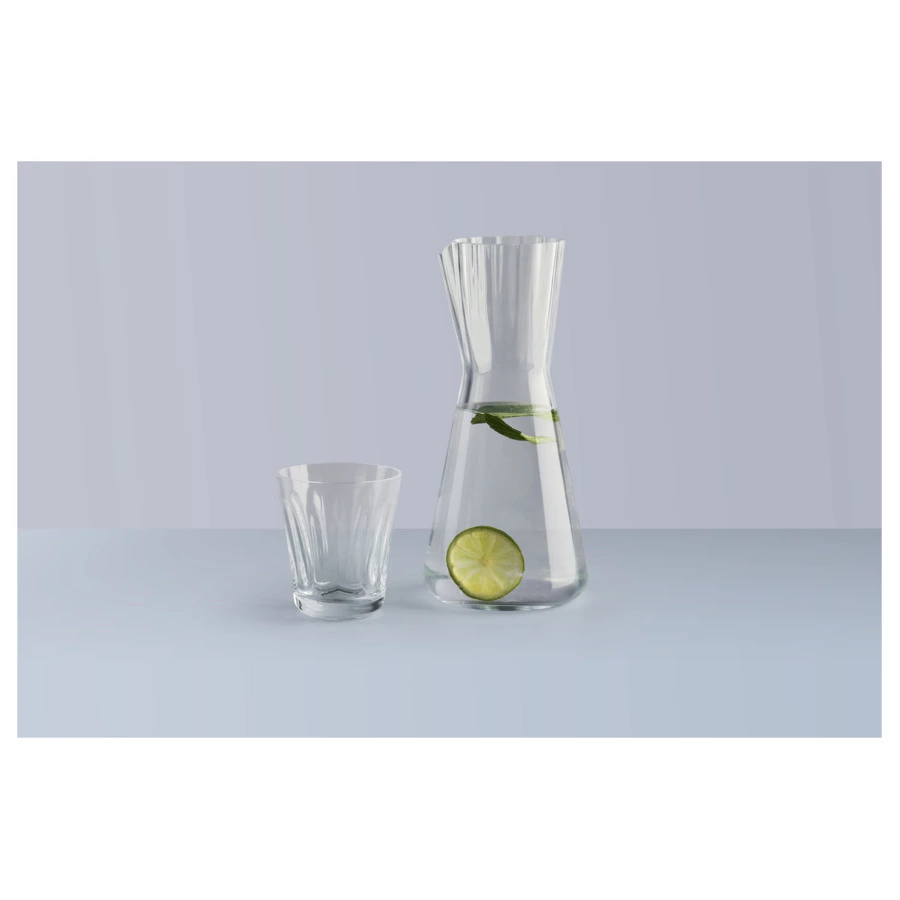 Кувшин для воды Nude Glass Леди 1 л, стекло хрустальное