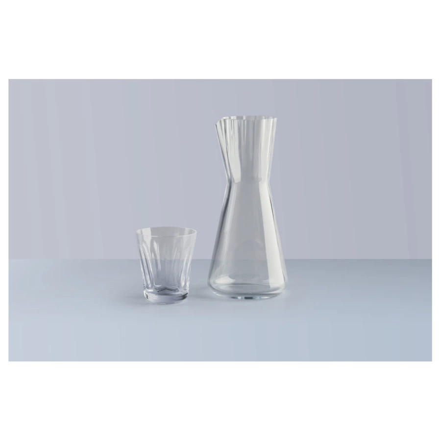 Кувшин для воды Nude Glass Леди 1 л, стекло хрустальное