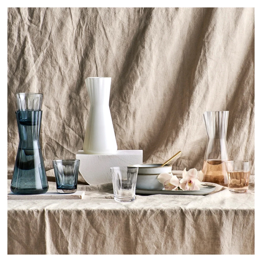 Кувшин для воды Nude Glass Леди 1 л, стекло хрустальное