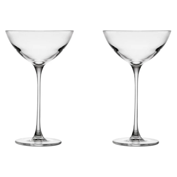 Набор бокалов для коктейлей Nude Glass Саваж 170 мл, 2 шт, стекло хрустальное