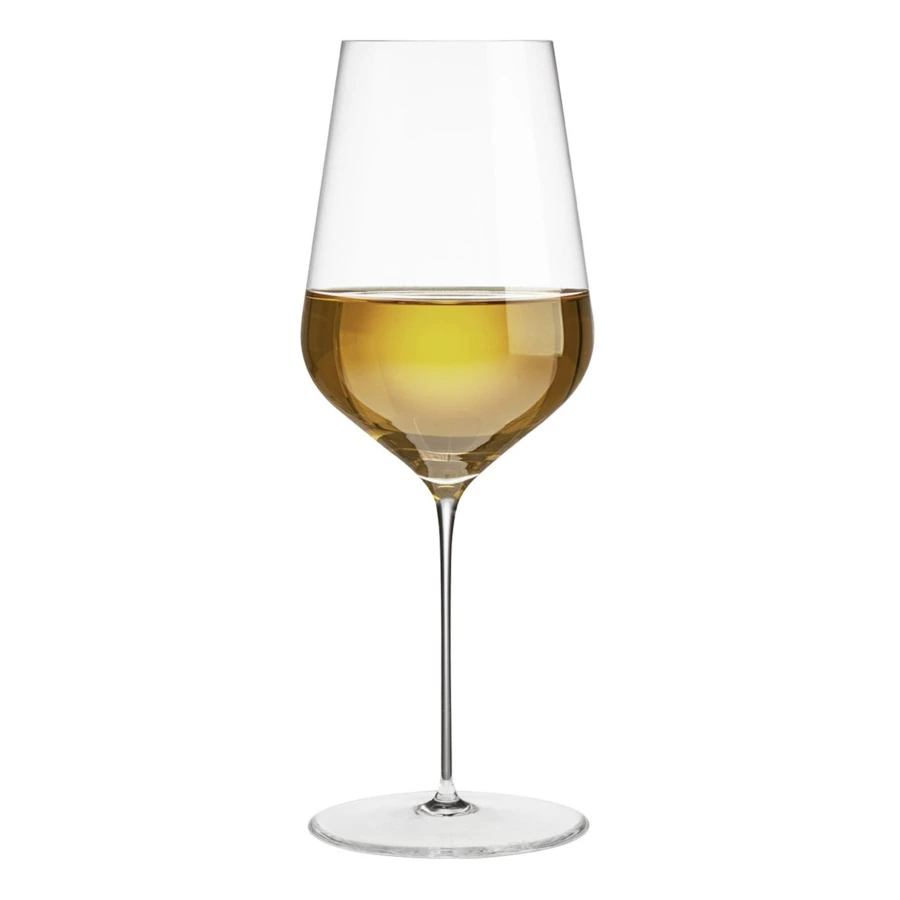 Бокал для белого вина Nude Glass Невидимая ножка Трио 420 мл, стекло хрустальное