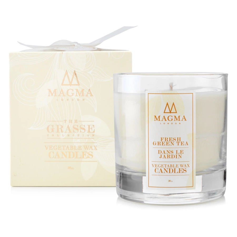 Свеча ароматическая Magma Зеленый чай в саду 380 мл