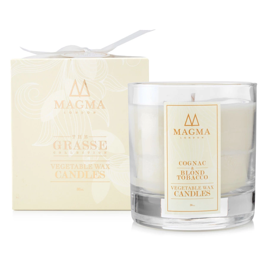 Свеча ароматическая Magma Коньяк и светлый табак 380 мл
