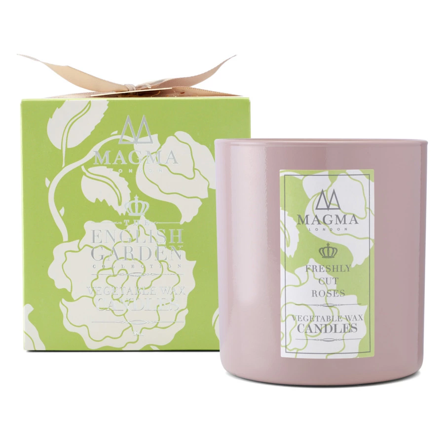 Свеча ароматическая Magma Свежесрезанные розы 380 мл