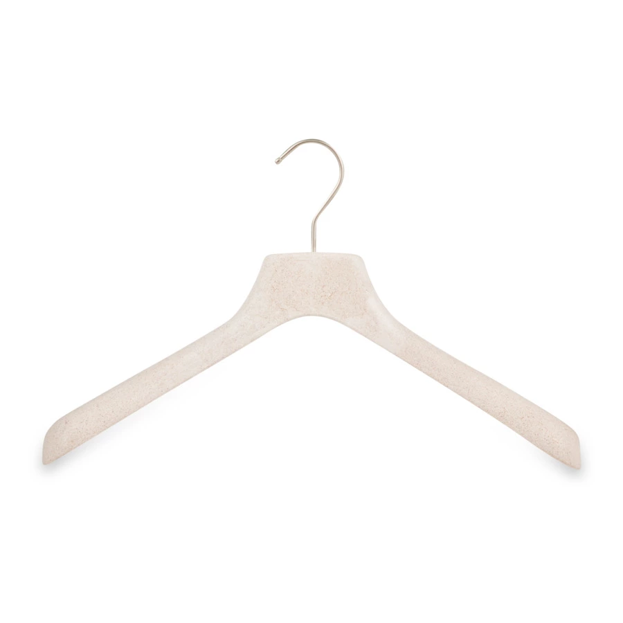 Плечики женские для костюмов и верхней одежды ADJ 40x5,5 см, дерево, слоновая кость, матовый никель