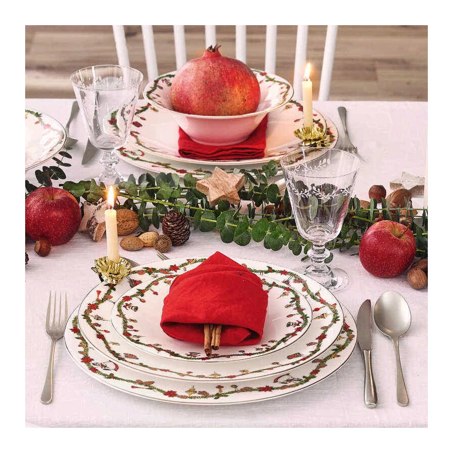 Сервиз столовый Hutschenreuther Рождество на 6 персон 20 предметов