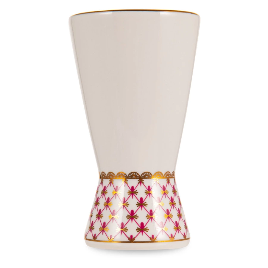 Салфетница ИФЗ Молодежная Сетка-блюз 12 см, фарфор твердый