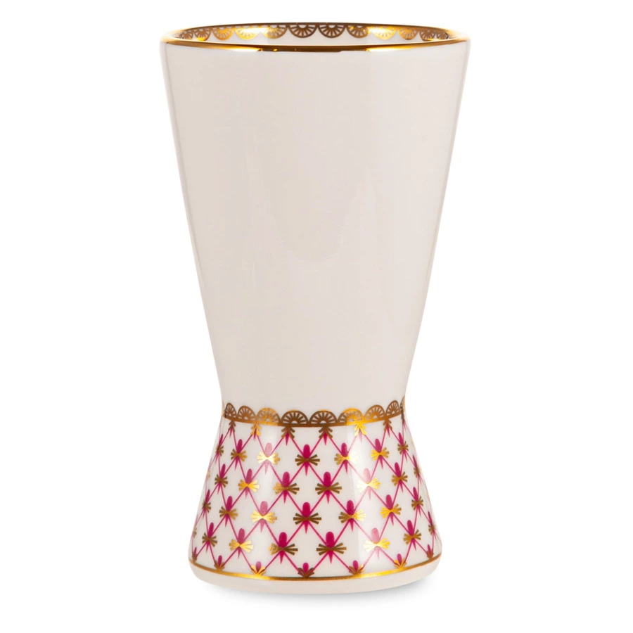 Салфетница ИФЗ Молодежная Сетка-блюз 12 см, фарфор твердый