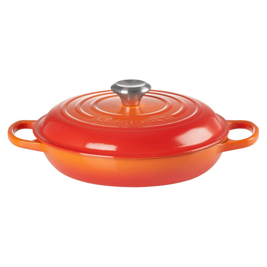 Кастрюля Le Creuset Cast Iron - Signature d26 см, 2,2 л, чугун, огненная лава