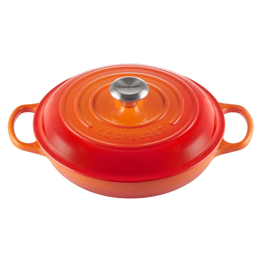 Кастрюля Le Creuset Cast Iron - Signature d26 см, 2,2 л, чугун, огненная лава