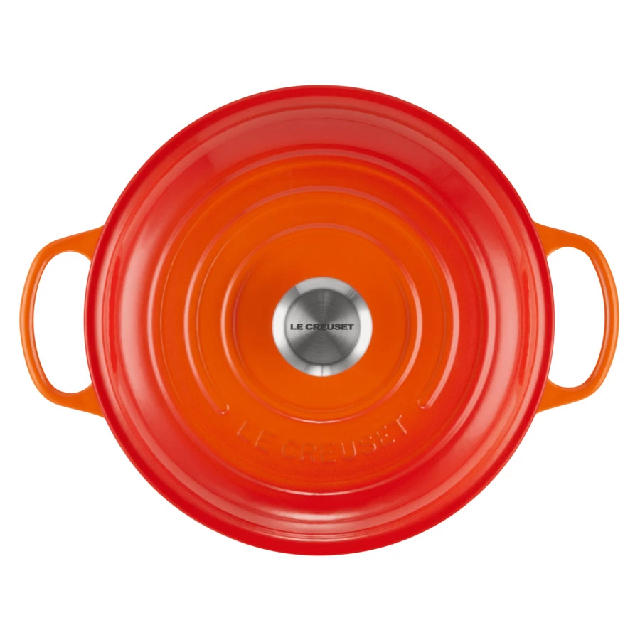 Кастрюля Le Creuset Cast Iron - Signature d26 см, 2,2 л, чугун, огненная лава