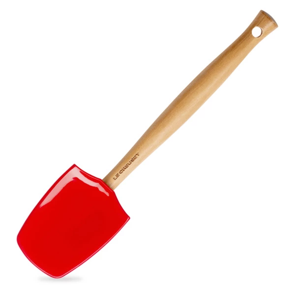 Ложка-лопатка Le Creuset Silicone 28 см, силикон, вишневый