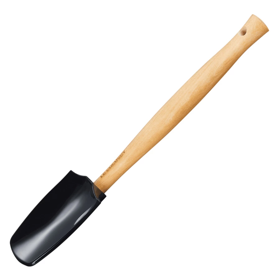 Ложка-лопатка Le Creuset Silicone 28 см, силикон, черный