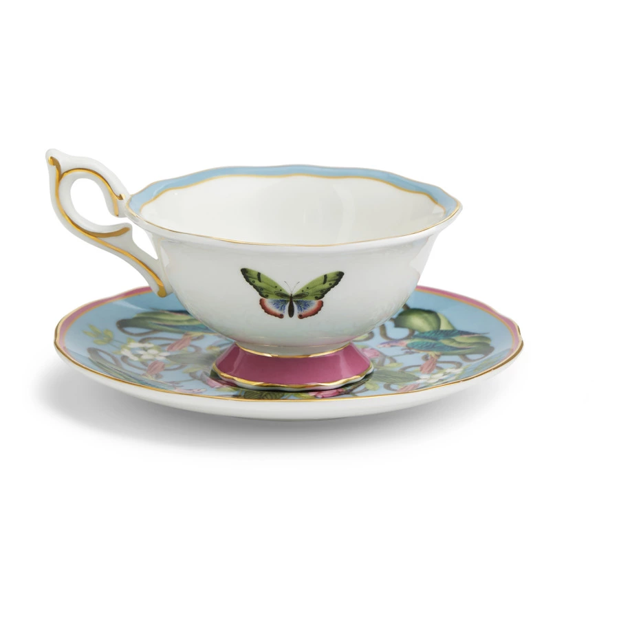 Чашка чайная с блюдцем Wedgwood Животный мир 140 мл, фарфор