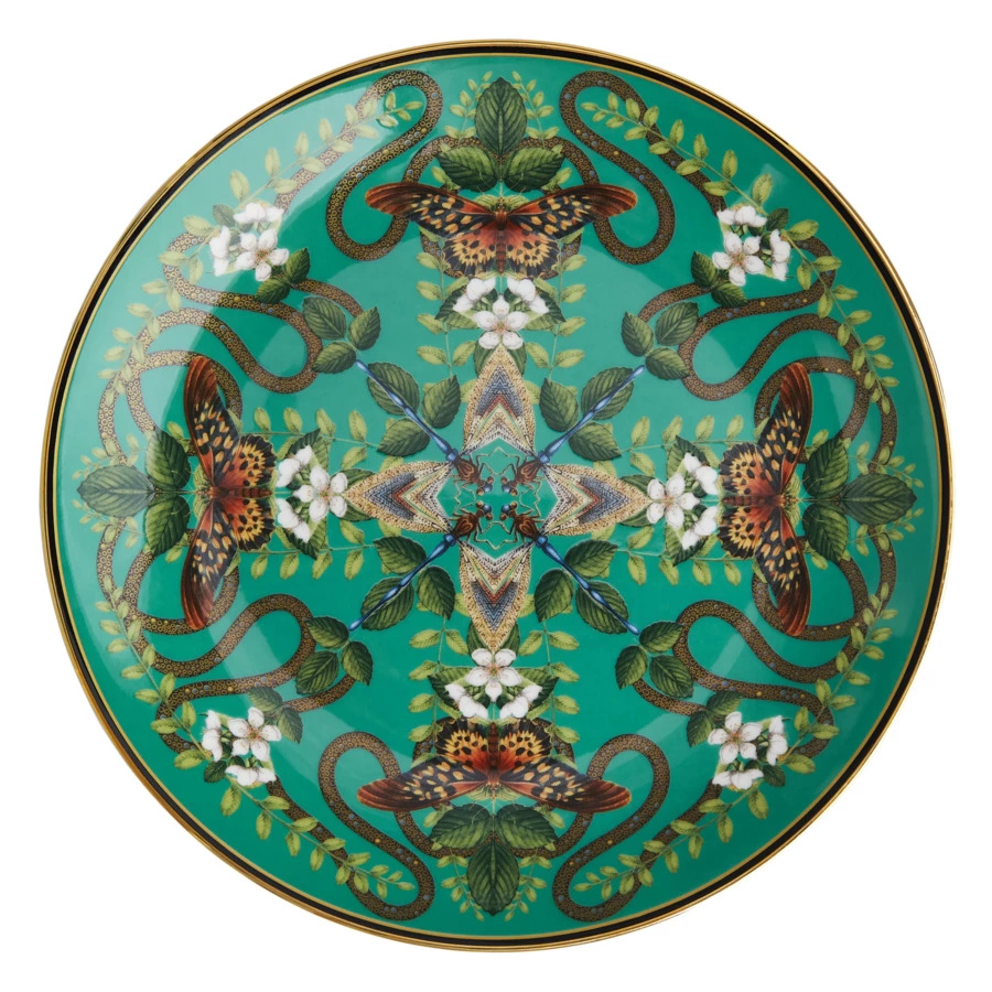 Тарелка закусочная Wedgwood Вандерласт Изумрудный лес 20 см, фарфор