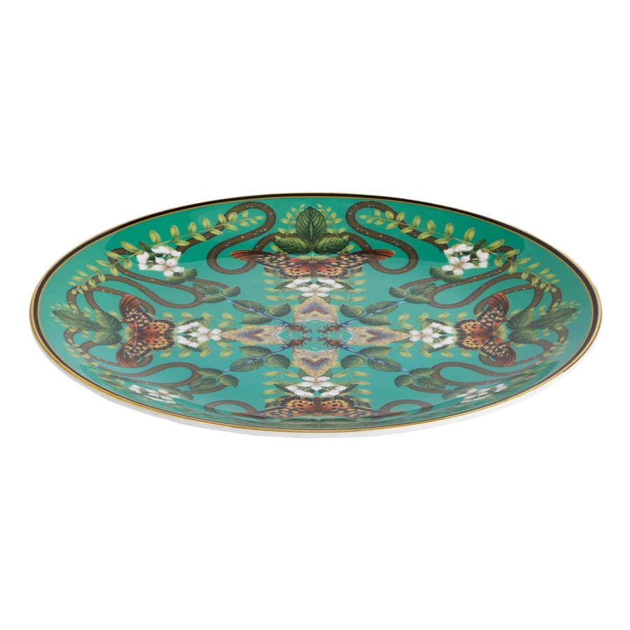 Тарелка закусочная Wedgwood Вандерласт Изумрудный лес 20 см, фарфор