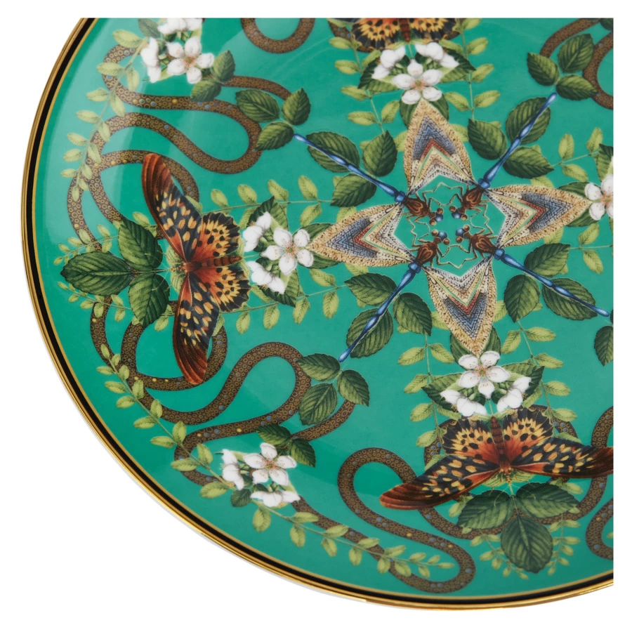 Тарелка закусочная Wedgwood Вандерласт Изумрудный лес 20 см, фарфор