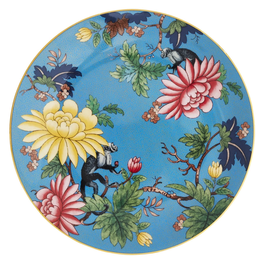 Тарелка закусочная Wedgwood Вандерласт Сапфировый сад 20 см, фарфор