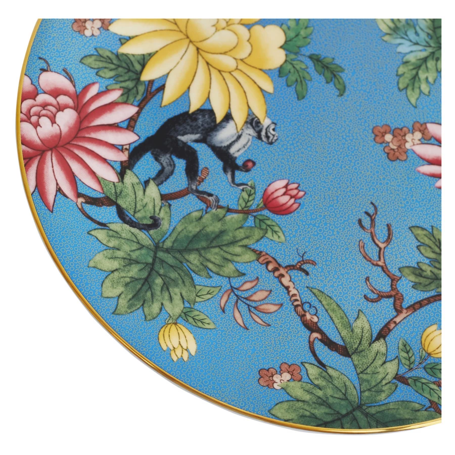 Тарелка закусочная Wedgwood Вандерласт Сапфировый сад 20 см, фарфор