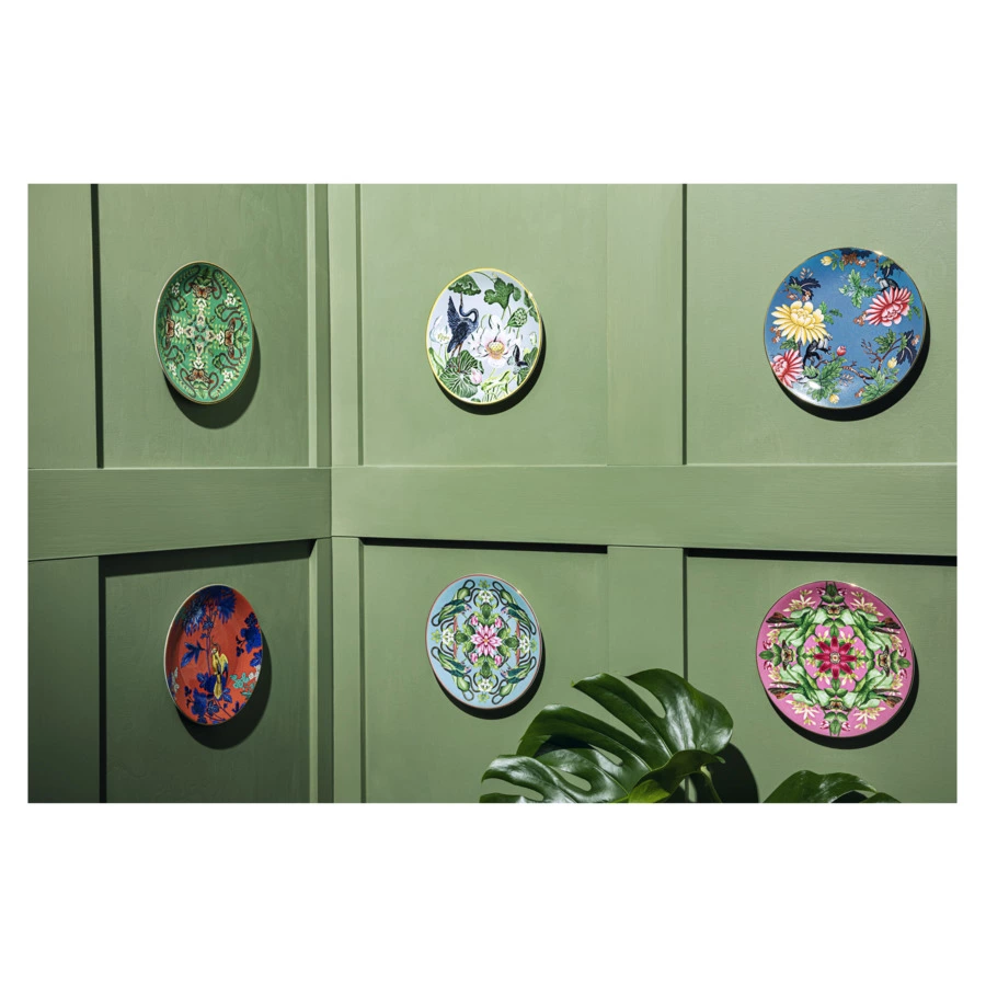 Тарелка закусочная Wedgwood Вандерласт Розовый лотос 20 см, фарфор