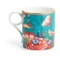 Кружка Wedgwood Пионы 240 мл, фарфор, зеленая