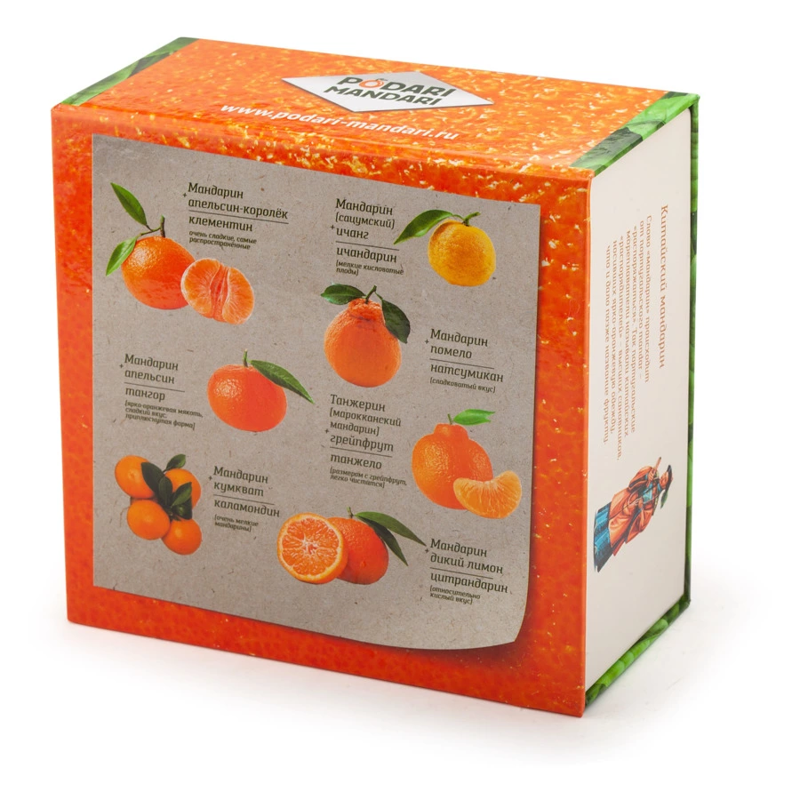 Набор чая листового со сладостями СУГРЕВЪ Podari Mandari 4 шт по 25 г, п/к