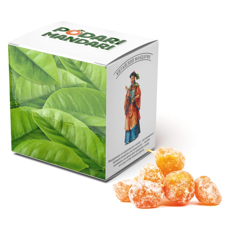 Набор чая листового со сладостями СУГРЕВЪ Podari Mandari 4 шт по 25 г, п/к