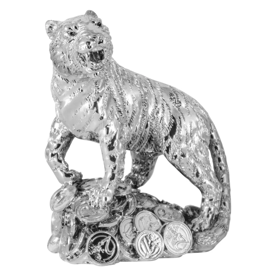 Статуэтка CHINELLI Тигр 10х13 см, полирезина