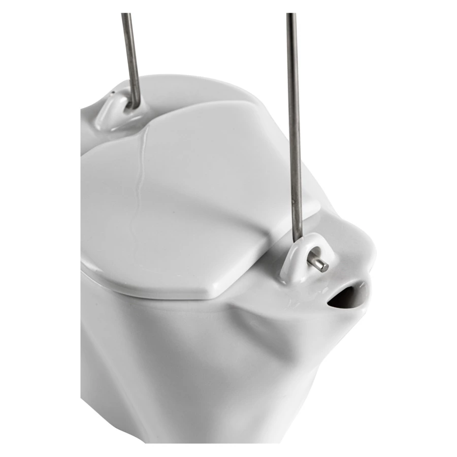 Сервиз чайный Cmielow Bent 5 предметов, фарфор твердый, белый