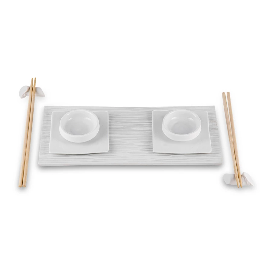 Набор для суши Cmielow Sushi Zen 7 предметов, фарфор твердый, белый