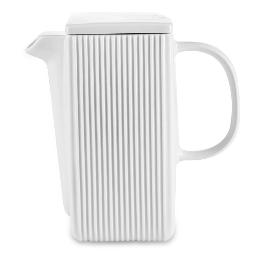 Сервиз кофейный Cmielow System на 2 персоны 4 предмета, фарфор твердый, белый