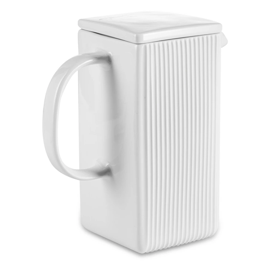 Сервиз кофейный Cmielow System на 2 персоны 4 предмета, фарфор твердый, белый