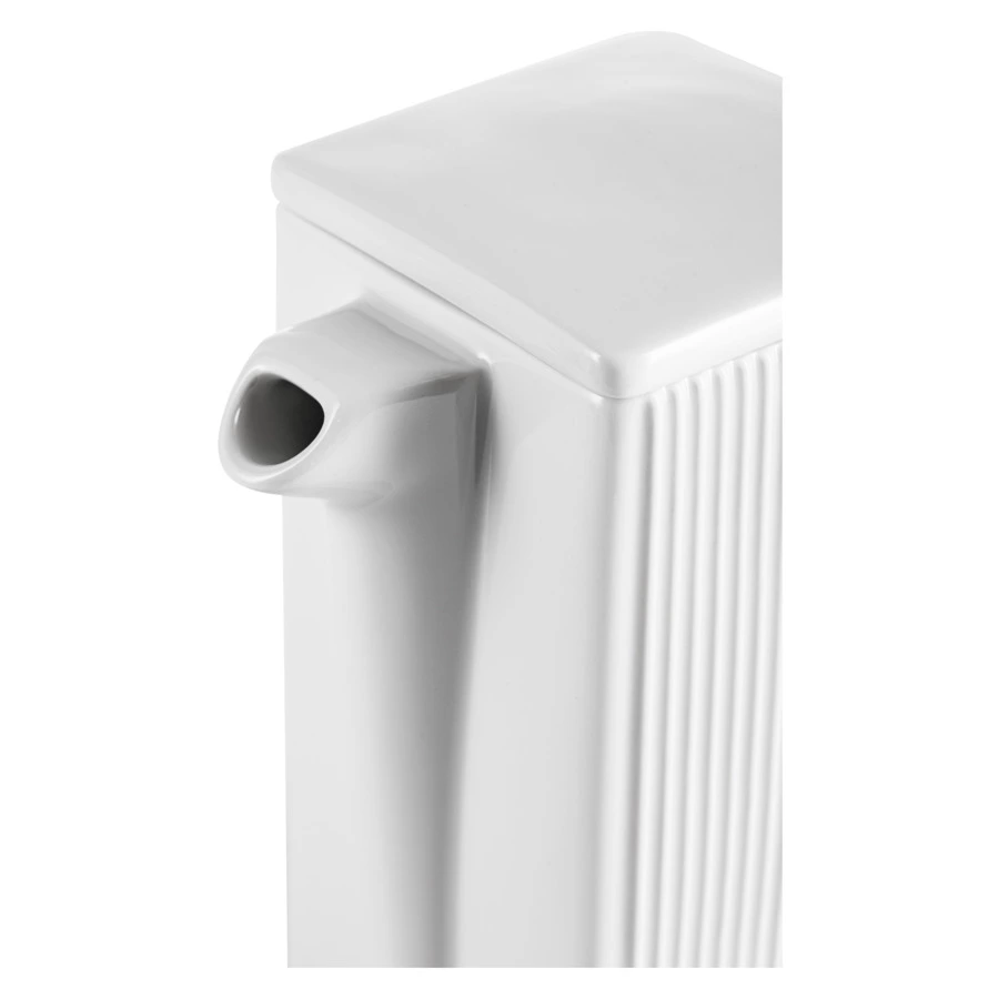 Сервиз кофейный Cmielow System на 2 персоны 4 предмета, фарфор твердый, белый