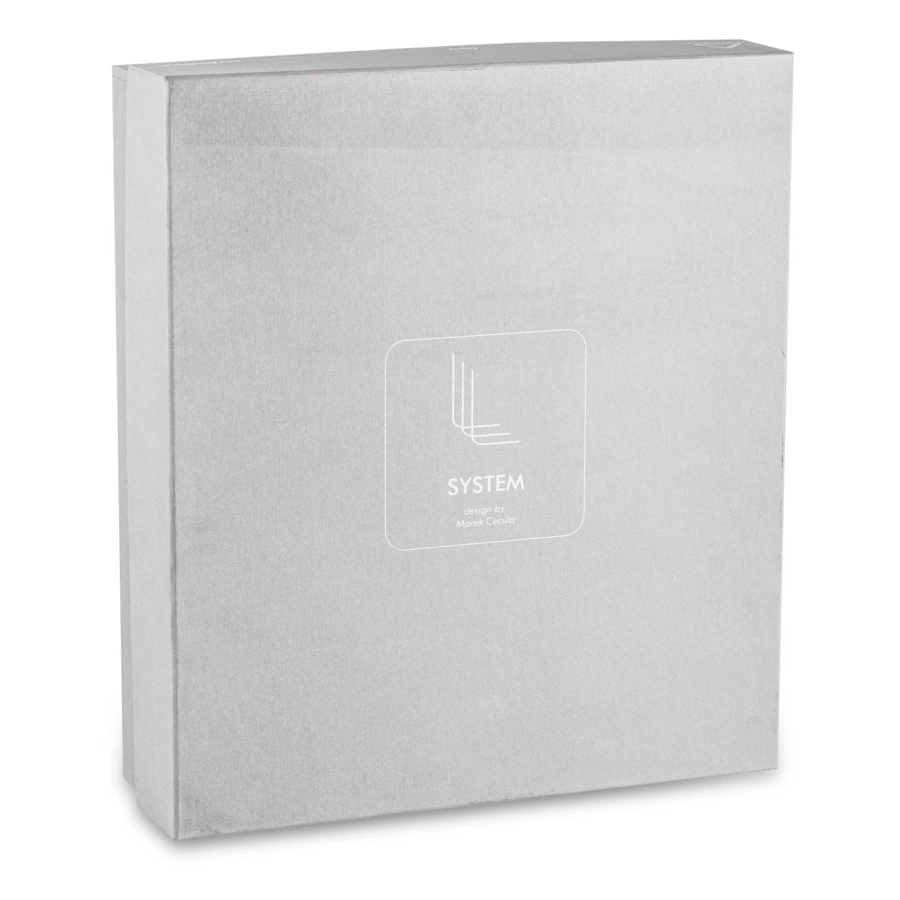 Сервиз кофейный Cmielow System на 2 персоны 4 предмета, фарфор твердый, белый