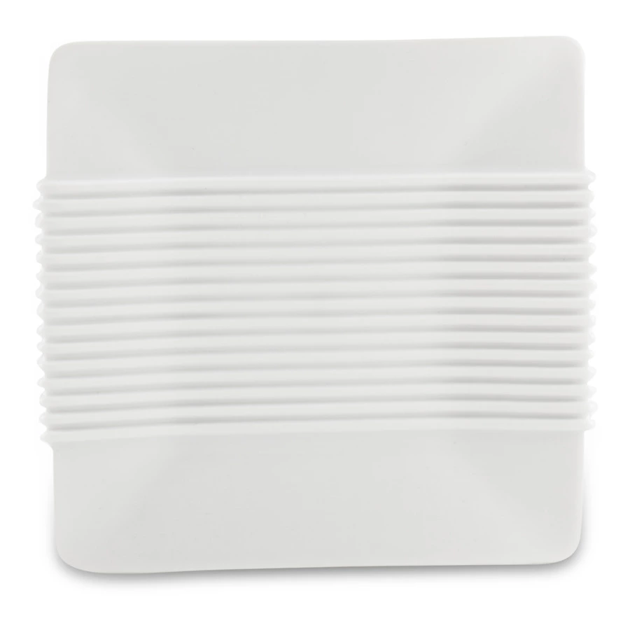 Чашка кофейная с блюдцем Cmielow System 100 мл, фарфор твердый, белый с золотом