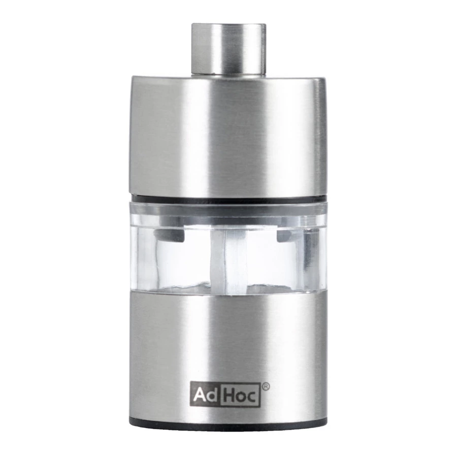Мельница соли и перца Adhoc Minimill 3,2x6,2 см, сталь нержавеющая, п/к