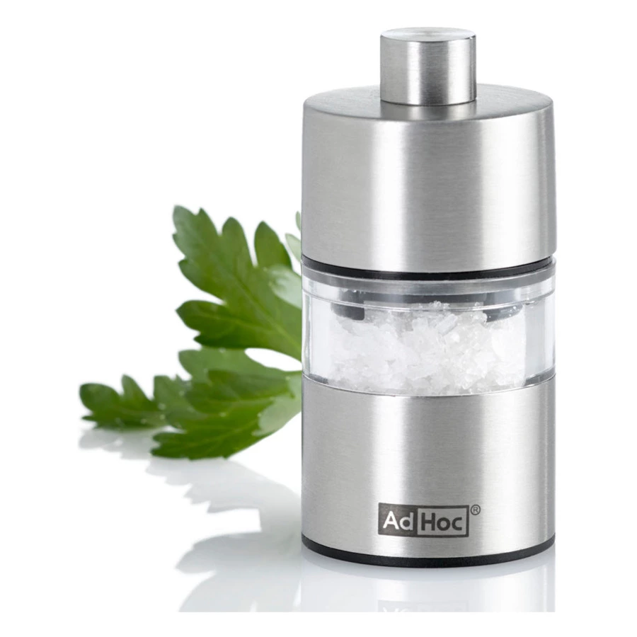Мельница соли и перца Adhoc Minimill 3,2x6,2 см, сталь нержавеющая, п/к