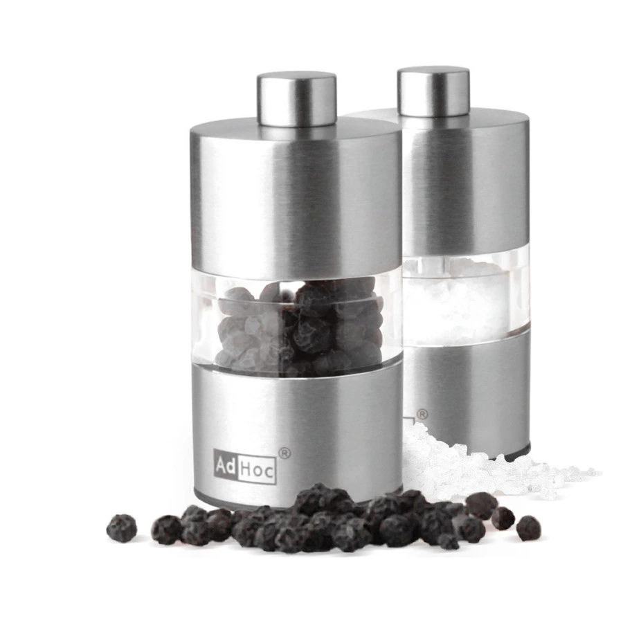 Мельница соли и перца Adhoc Minimill 3,2x6,2 см, сталь нержавеющая, п/к