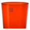 Набор стаканов для воды IVV Легкость 450 мл, оранжевый, 5 шт
