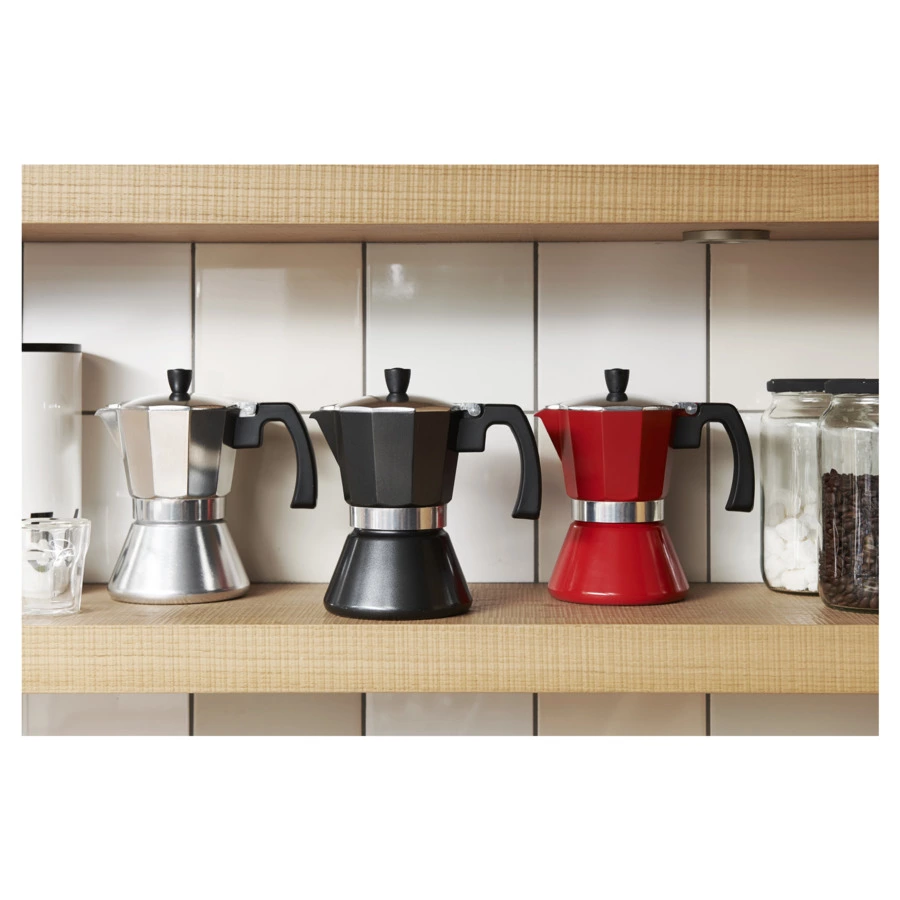 Кофеварка гейзерная Leopold Vienna Тиволи 6 чашек 310 мл, индукция, сталь нержавеющая